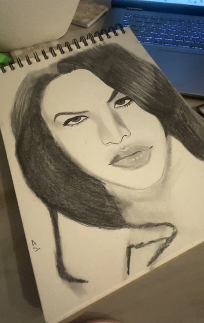 Custom Hand-Drawn Portrait – From Your Photo